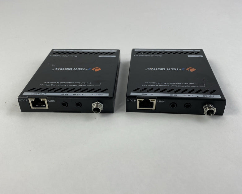 J-Tech Jtech-HDBT73 Digital HDBaseT HDMI Extender Transmitter and Receiver No AC