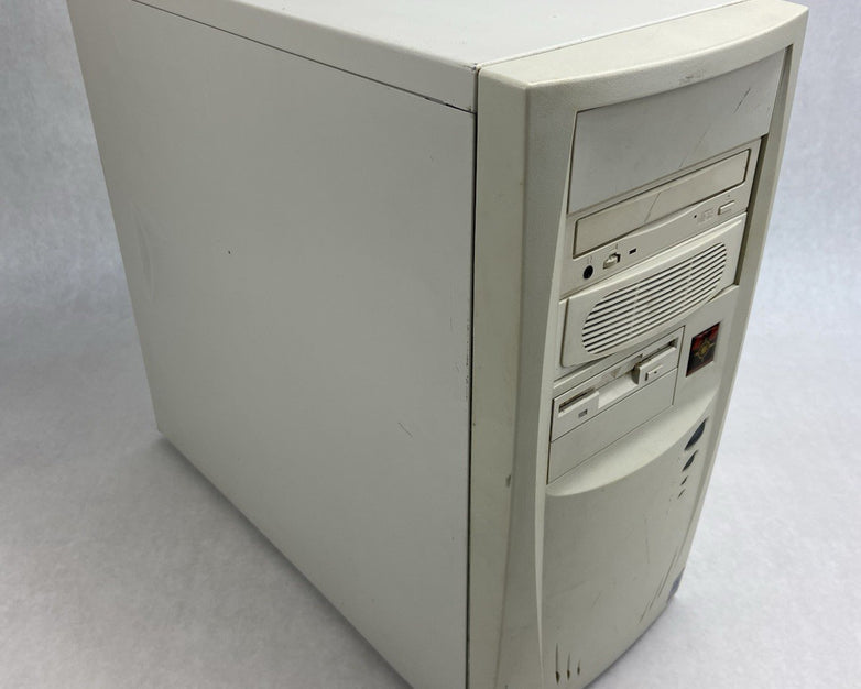 Unbranded Beige ATX Mid Tower Computer Case Bare Bones No PSU
