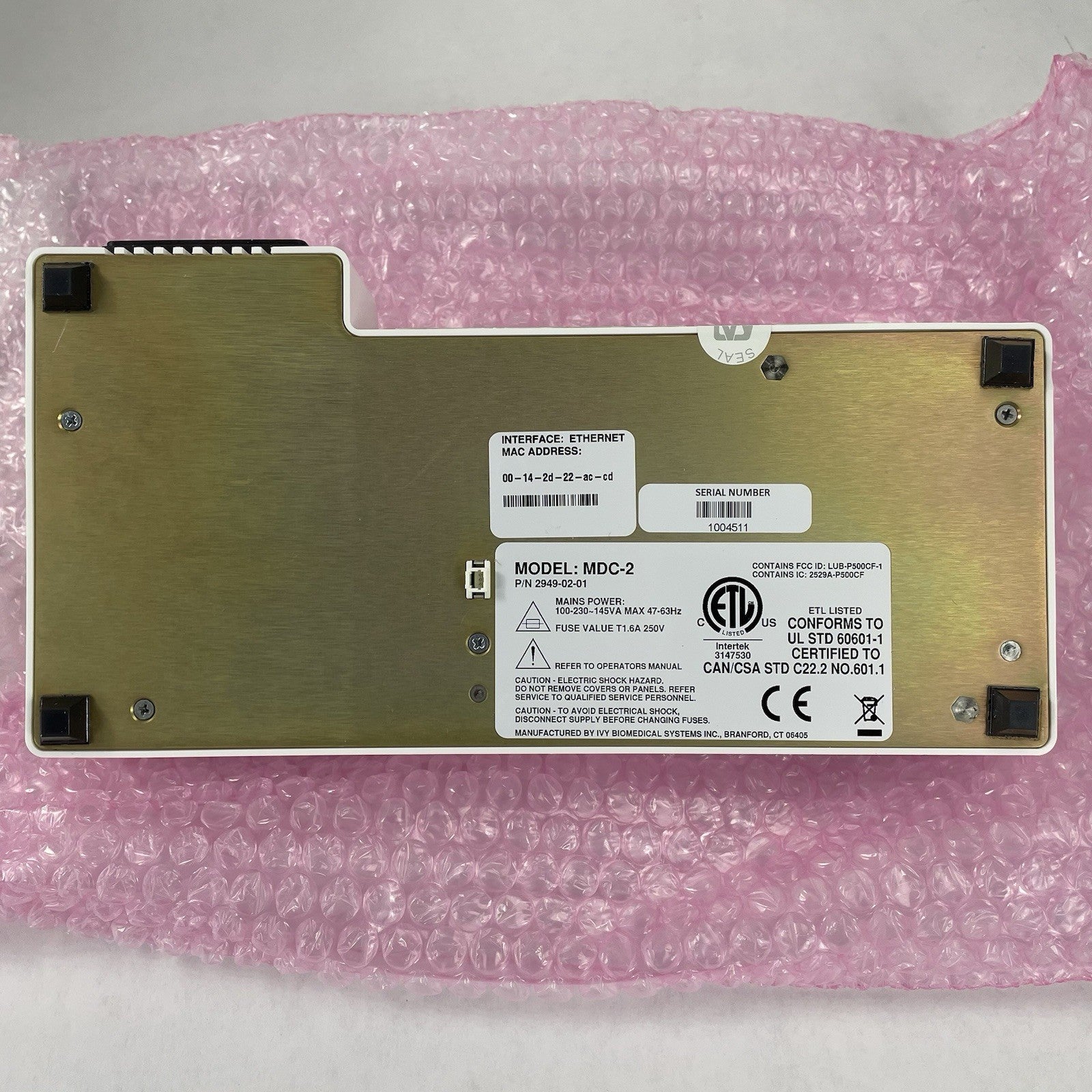 Cerner Connectivity Engine MDC-2 8 USB Ports Medical Device Interface