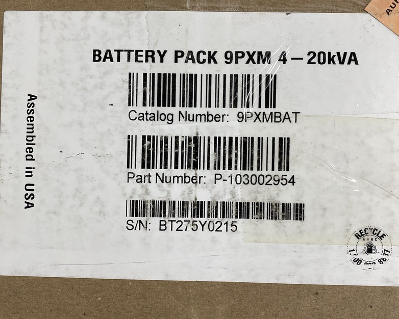 Eaton 9PXM VRLA Battery Pack for 4-20KVA
