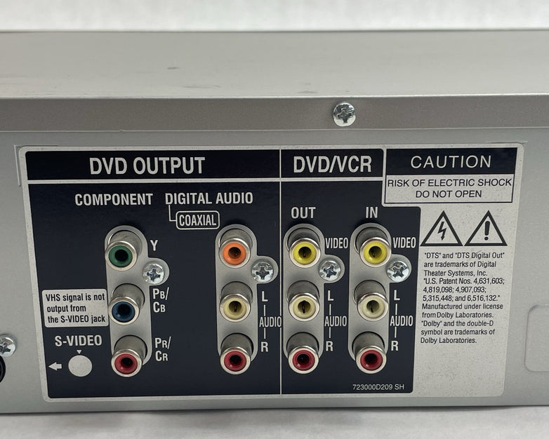 Toshiba SD-V394SU DVD VCR Combo VHS Working No DVD For Parts