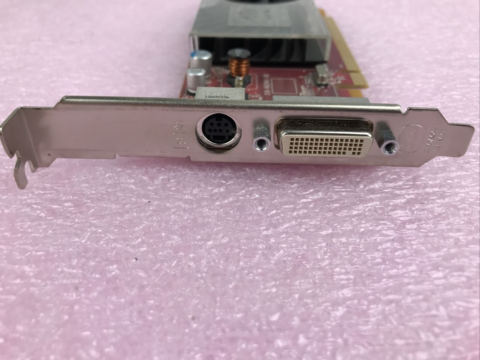 ATI Radeon HD 3450 PCIe Graphics Card AMD B629 Dell X398D DMS-59 (Lot of 2)