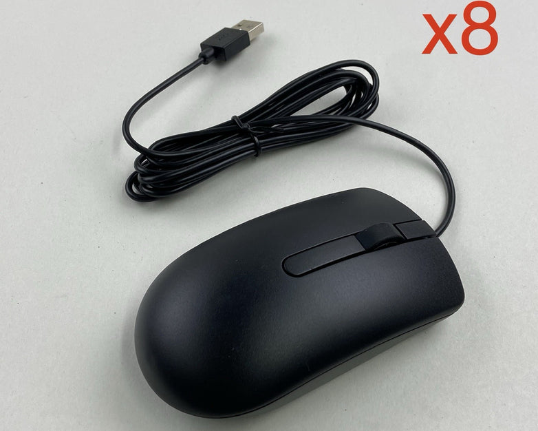 Optical Mouse MS116 CN-065K5F Black USB Scroll Wheel OEM