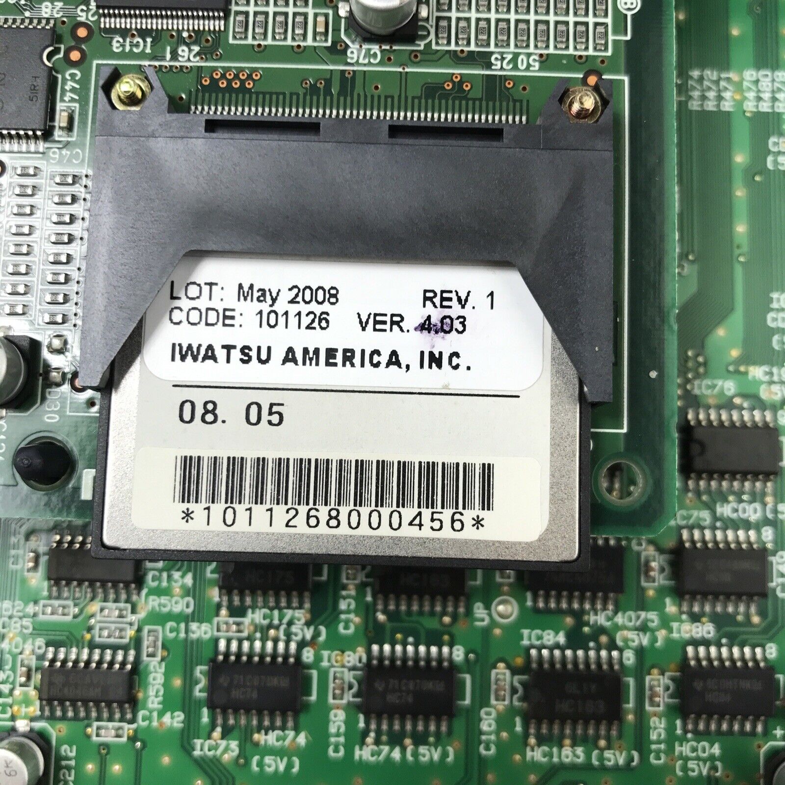 Iwatsu ADIX IX-CCU Central Control Unit Circuit Card