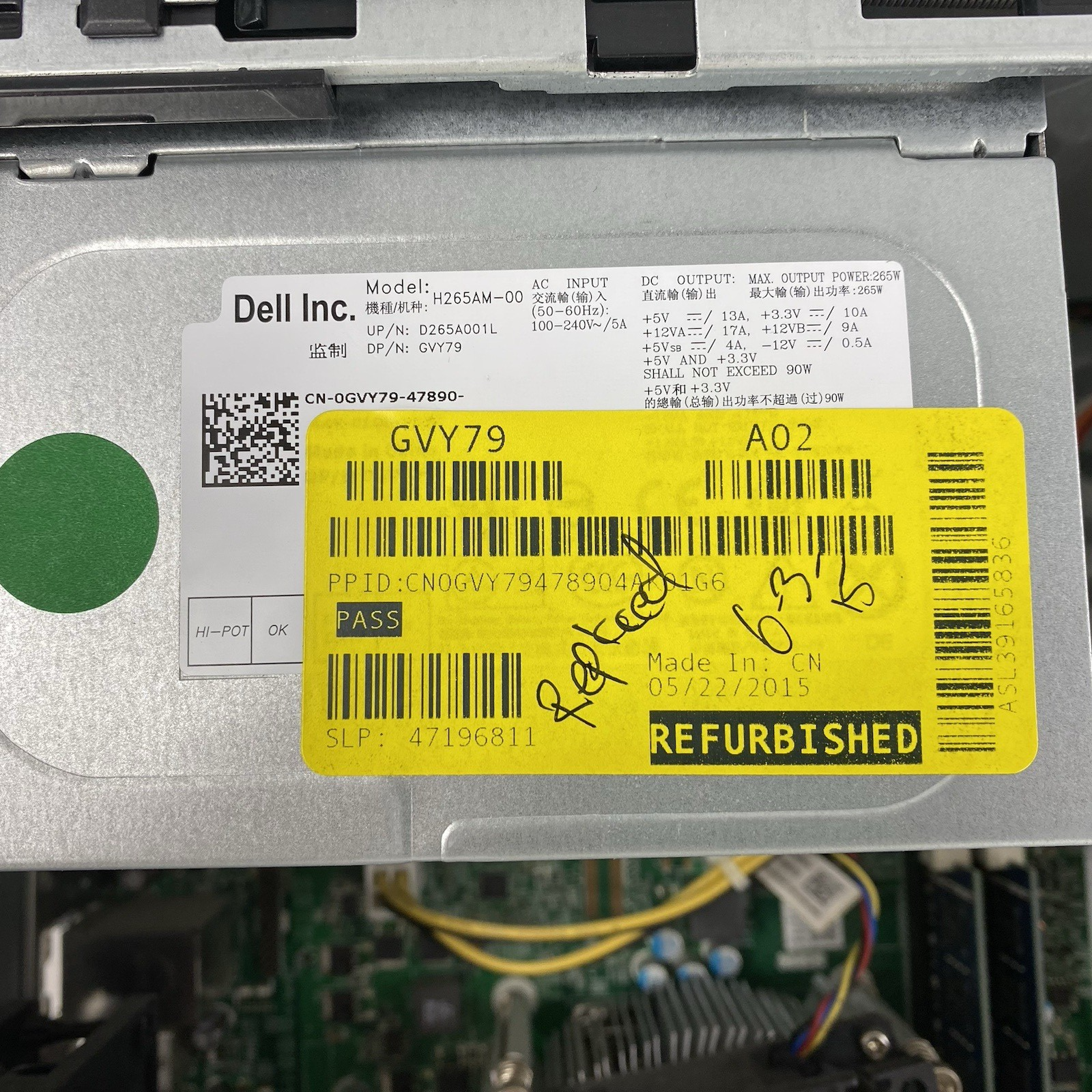 Dell OptiPlex 3010 MT Intel Core i5-3470 3.20GHz 8GB RAM No HDD No OS