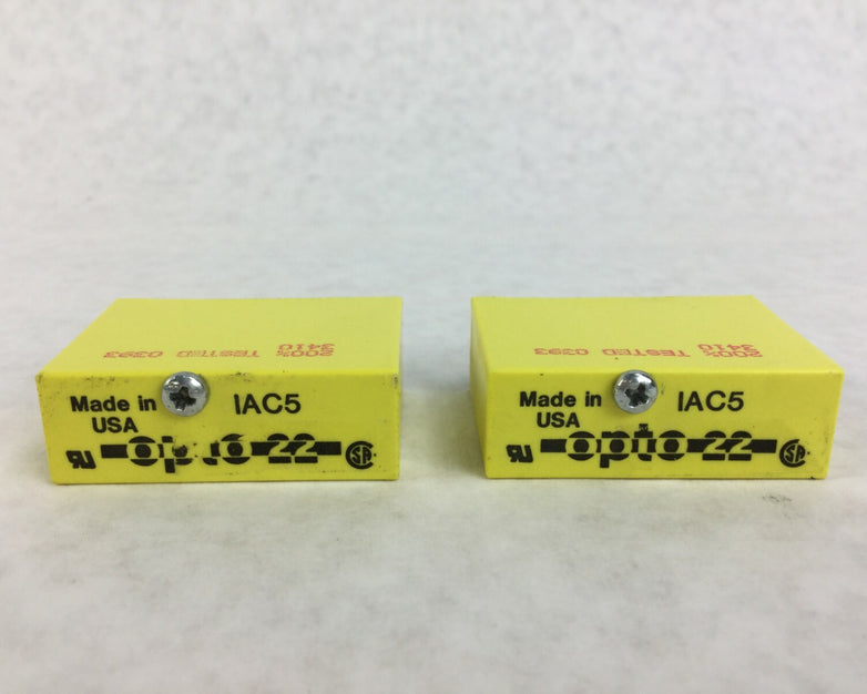 OPTO 22 IAC5 Relay Output Module  Lot of 2