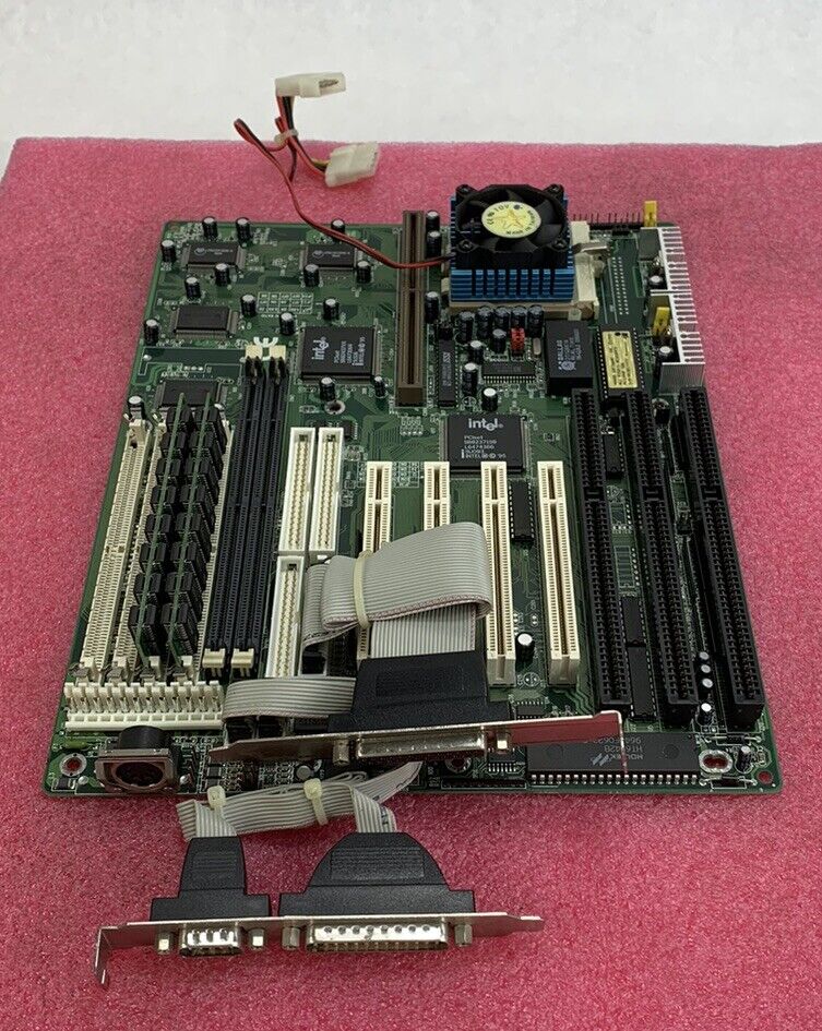 Shuttle HOT-577 Motherboard Pentium 166MHZ 64MB RAM Bad Dallas Time Chip