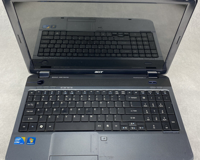 Acer Aspire 5740 15.6" Intel Core i3-M330 2.13GHz 4GB RAM No AC HDD OS