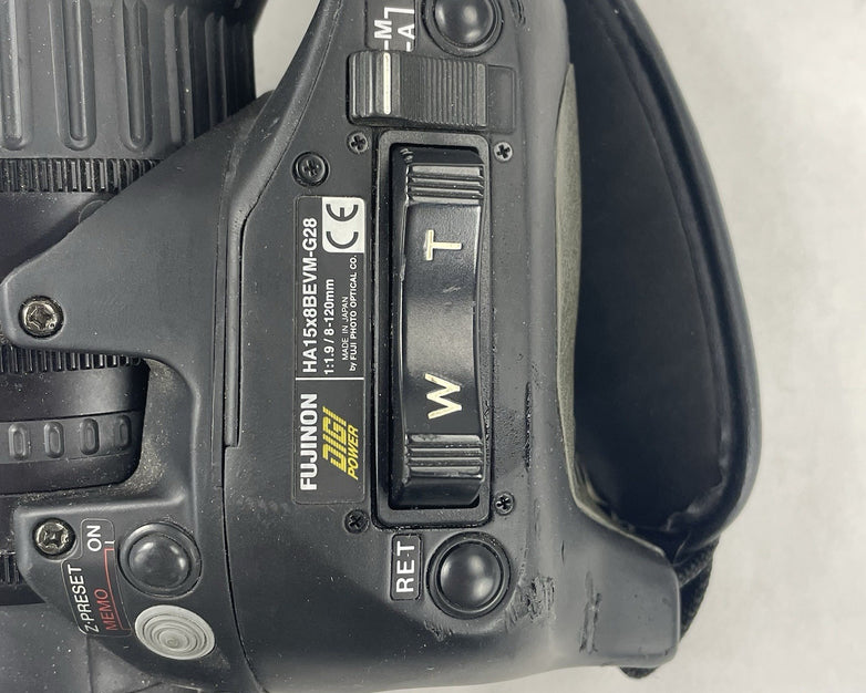 Fujinon HA15x8BEVM-G28 15x HD Lens B4 2/3" w/ 2x Extender