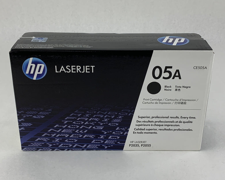 HP LaserJet 05A CE505A Standard Yield Black Toner NEW Sealed OEM