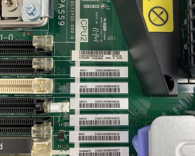 IBM System X3550 M4 Server 1x Xeon E5-2620 2.6 GHz 32 GB Ram No OS No HDD