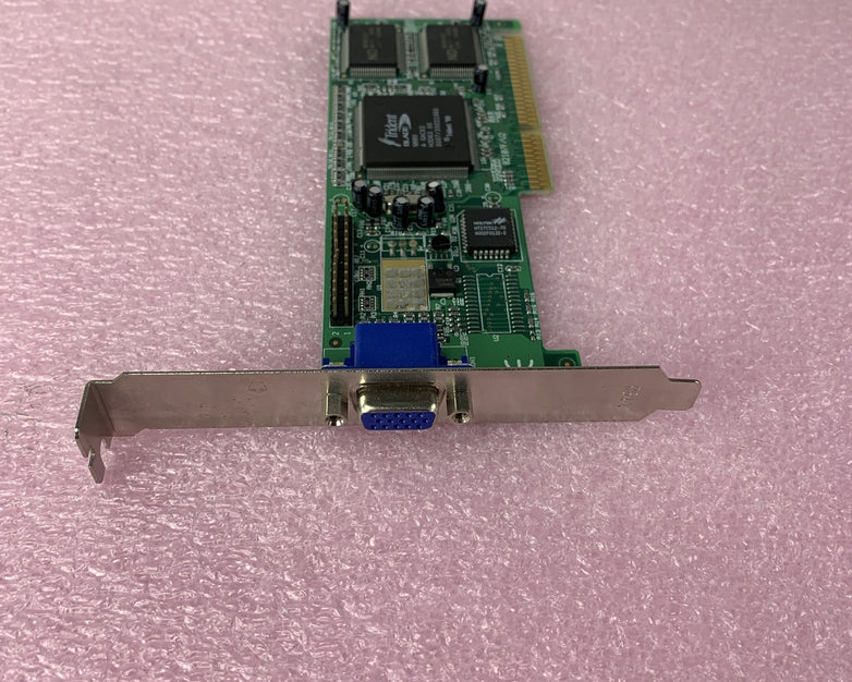 Jaton JTNMC VCTR82107AGP Video-107AGP-3D Trident 9880 8MB AGP Video PC VGA Card