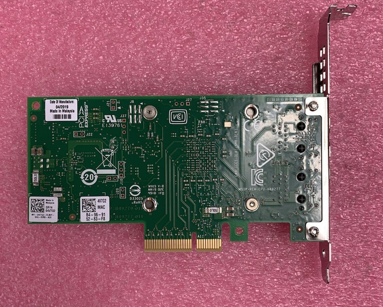 Intel X550-T2 X550T2G1P5 10Gb Dual Port PCIe Network Card