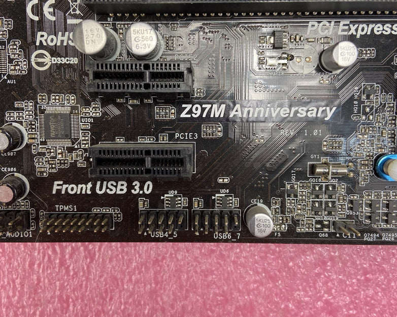AsRock Z97M Anniversary Motherboard Intel Core i5-4440 3.1GHz 8GB RAM w/Shield