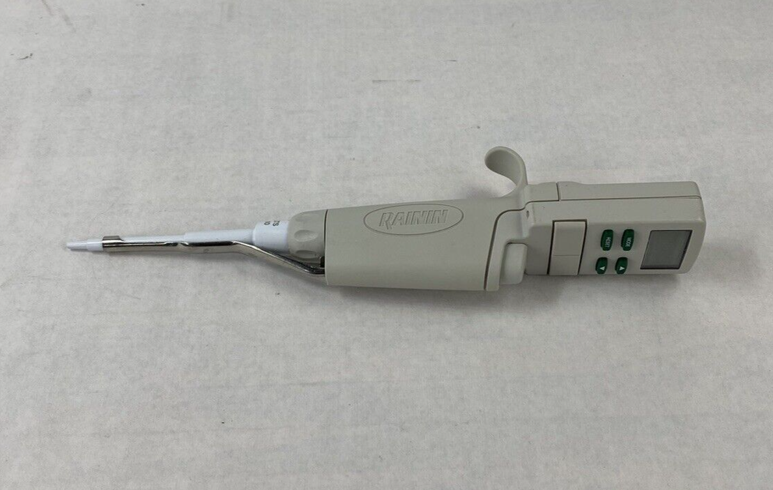 Rainin EDP3 1-10 uL LTS 10 Single Channel Electronic Pipette No Battery