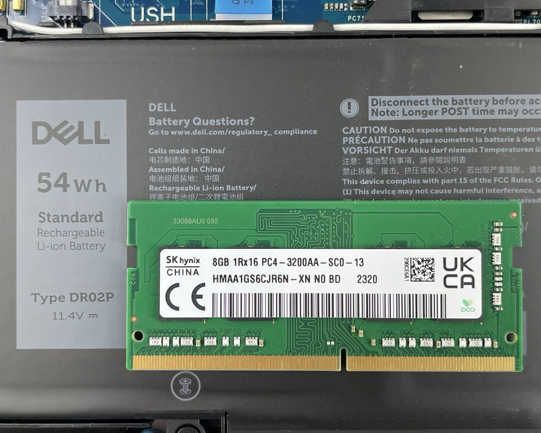Dell Latitude 5540 14" i5-1345U 4.35 GHz 8 GB RAM No SSD/OS/AC