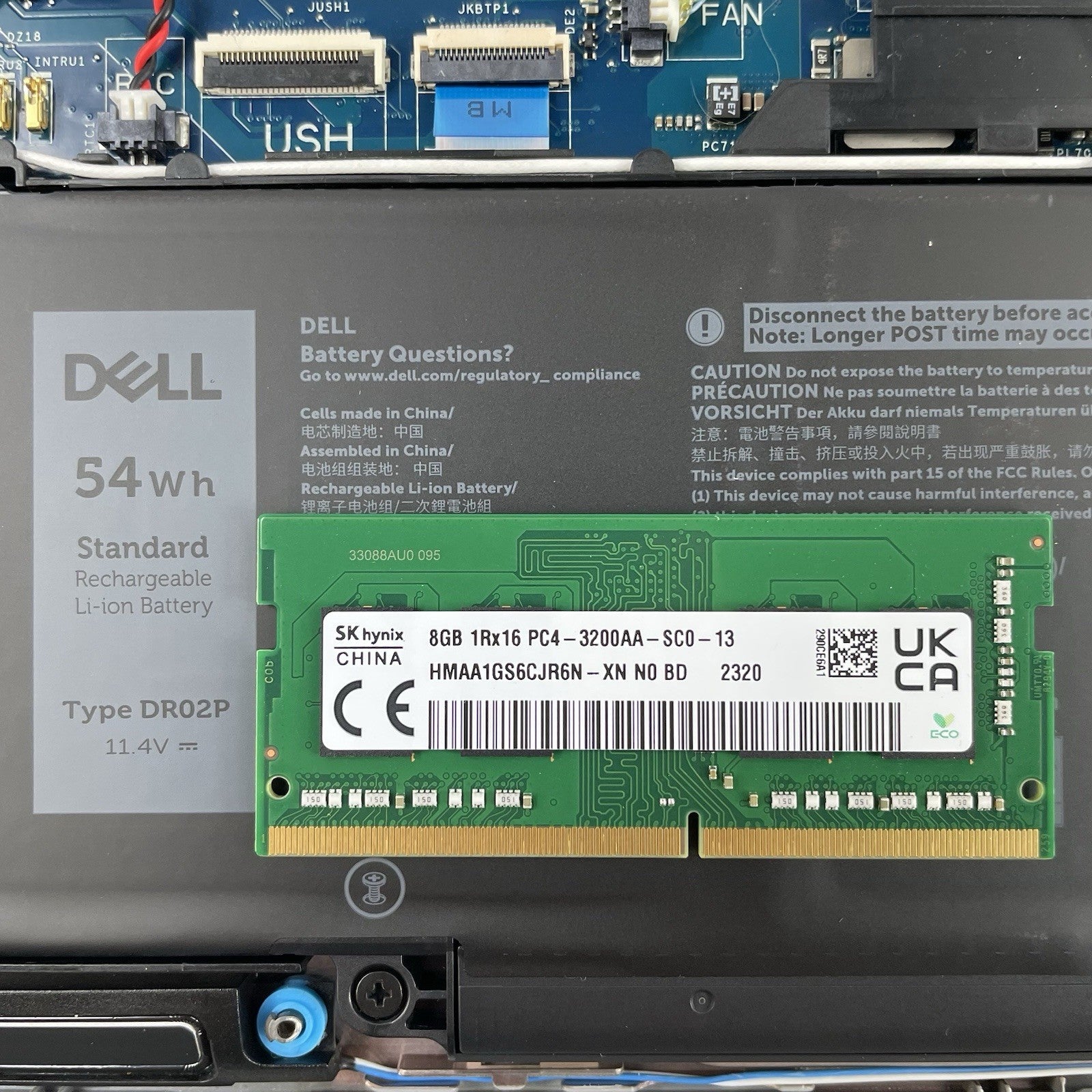 Dell Latitude 5540 14" i5-1345U 4.35 GHz 8 GB RAM No SSD/OS/AC17