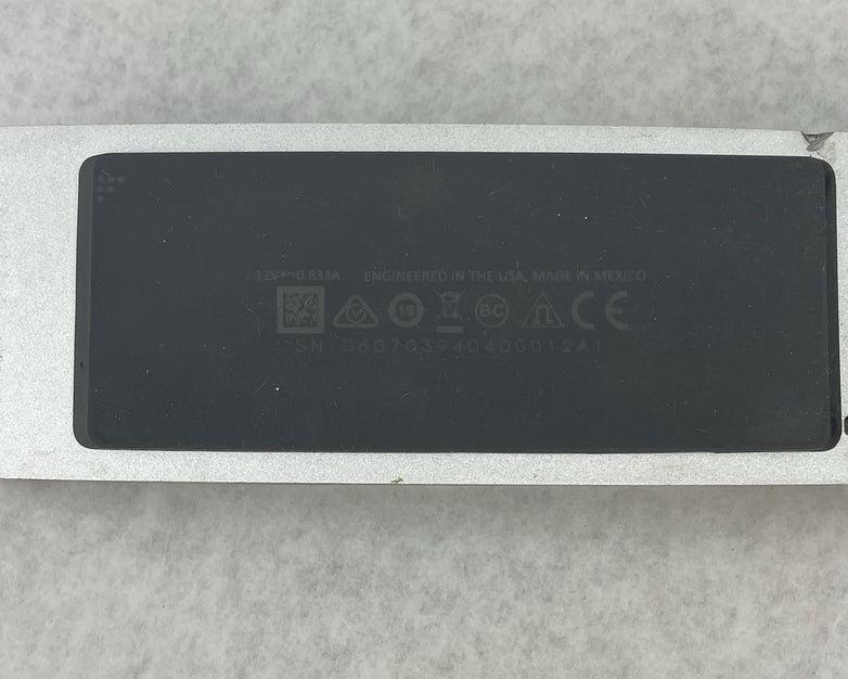 Bose 413295 SoundLink Portable Bluetooth Speaker Silver and Cradle No Power Cord