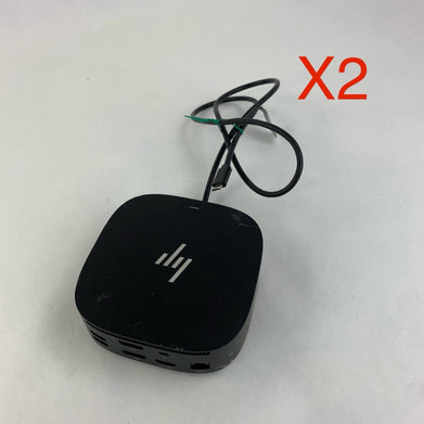 HP HSN-IX02 Thunderbolt Docking Station USB-C Dock G5 - Lot of 2 - Untested