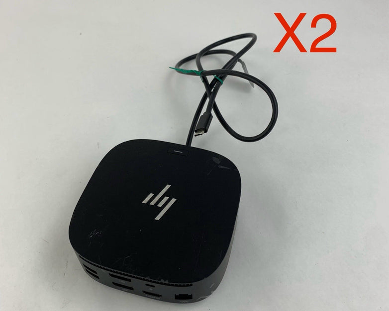 HP HSN-IX02 Thunderbolt Docking Station USB-C Dock G5 - Lot of 2 - Untested