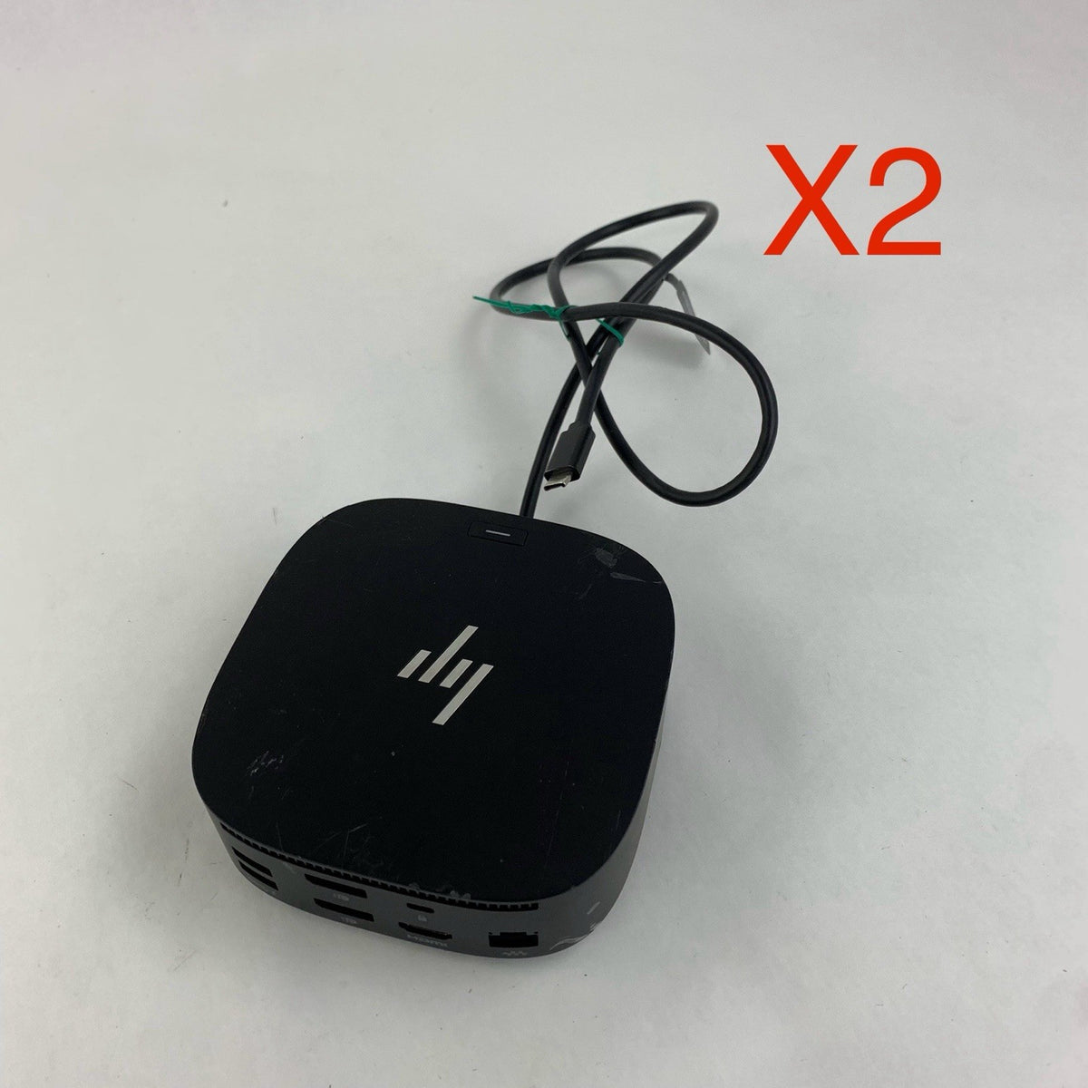 HP HSN-IX02 Thunderbolt Docking Station USB-C Dock G5 - Lot of 2 - Untested0