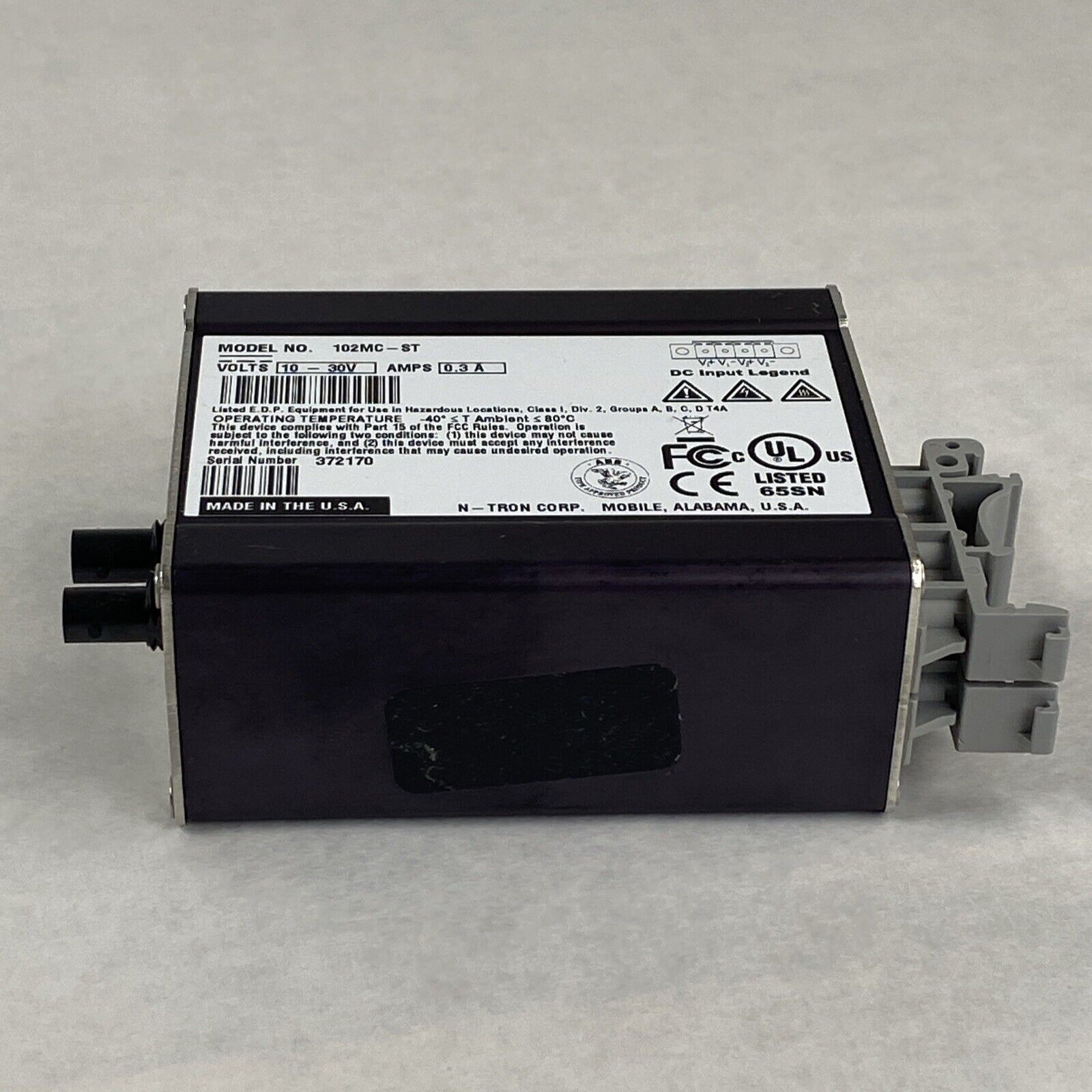N-tron 102MC-ST Unmanaged Media Converter