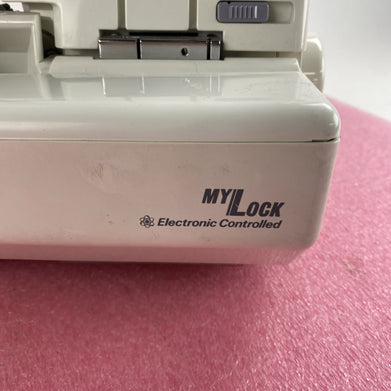Janome 634 D MyLock Sewing Machine Eloctronic Controlled No Pedal or Cord
