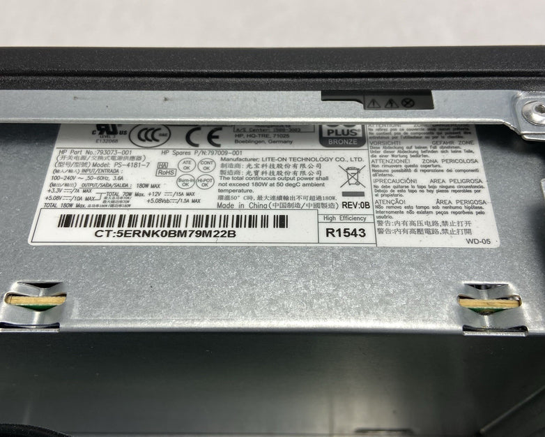 HP ProDesk 400 G3 SFF Intel Core i5-6500 3.2GHz 8GB RAM No HDD No OS