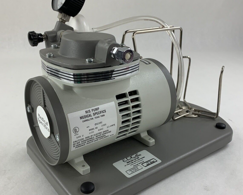 Medical Specifics 2200 M/S Pump Personal Suction Pump Powers and Pumps
