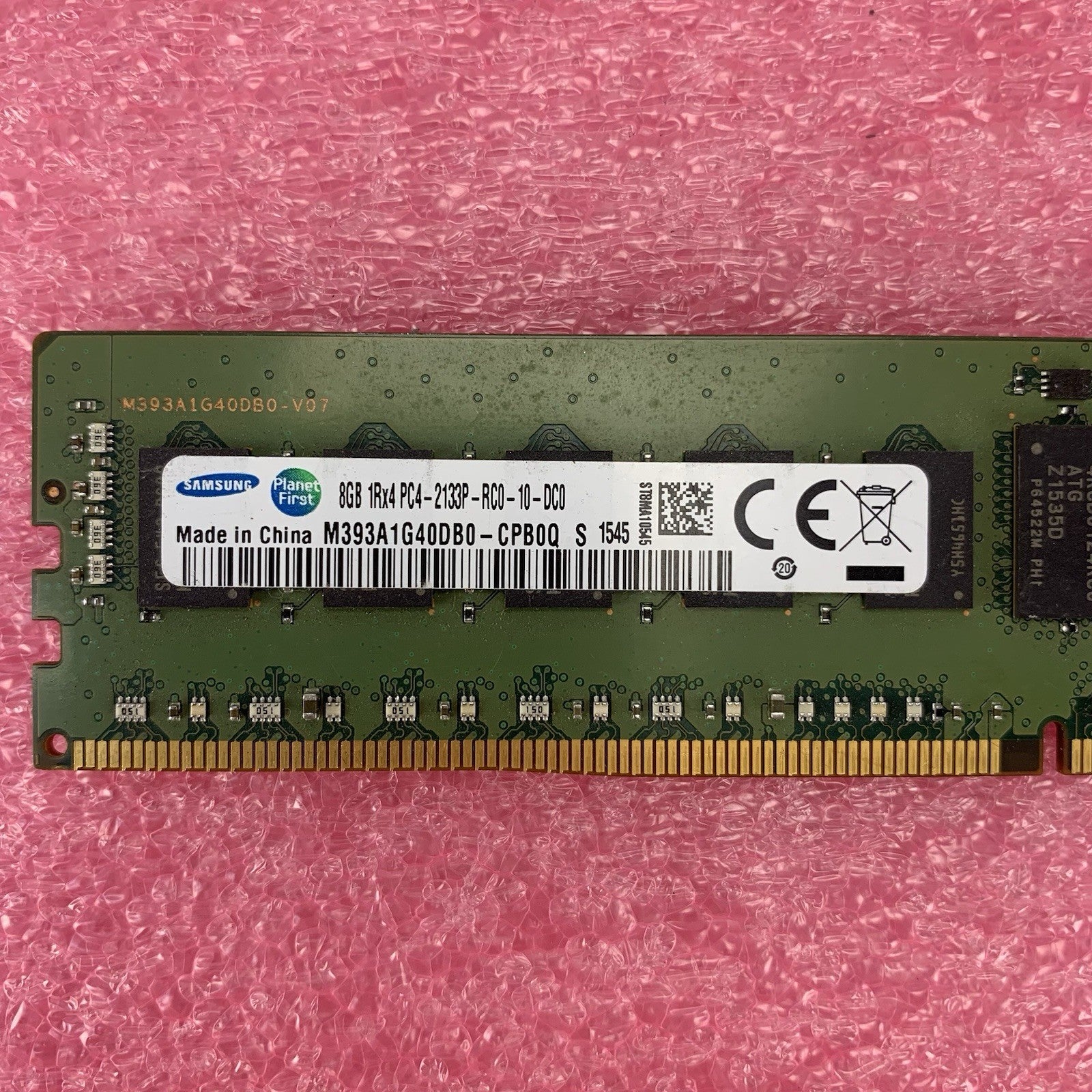 Samsung M393A1G40DB0-CPB0Q PC4-2133P-RC0-10-DC0 8GB 1Rx4 Desktop Memory RAM6