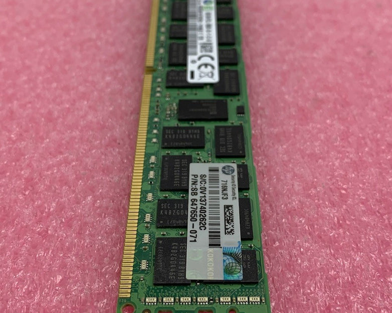 Samsung 8GB 2Rx4 PC3L-10600R-09-11-E2-D4 RAM Stick (Lot of 6)