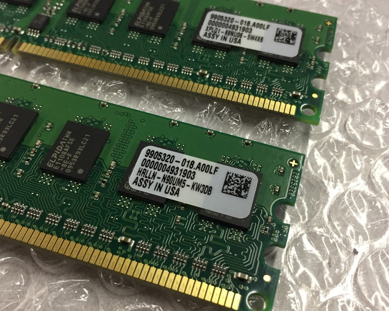 Kingston 2 GB RAM Kit (2x1) SNPKN992CK2/2G 99L0262-001 P945184-0546398