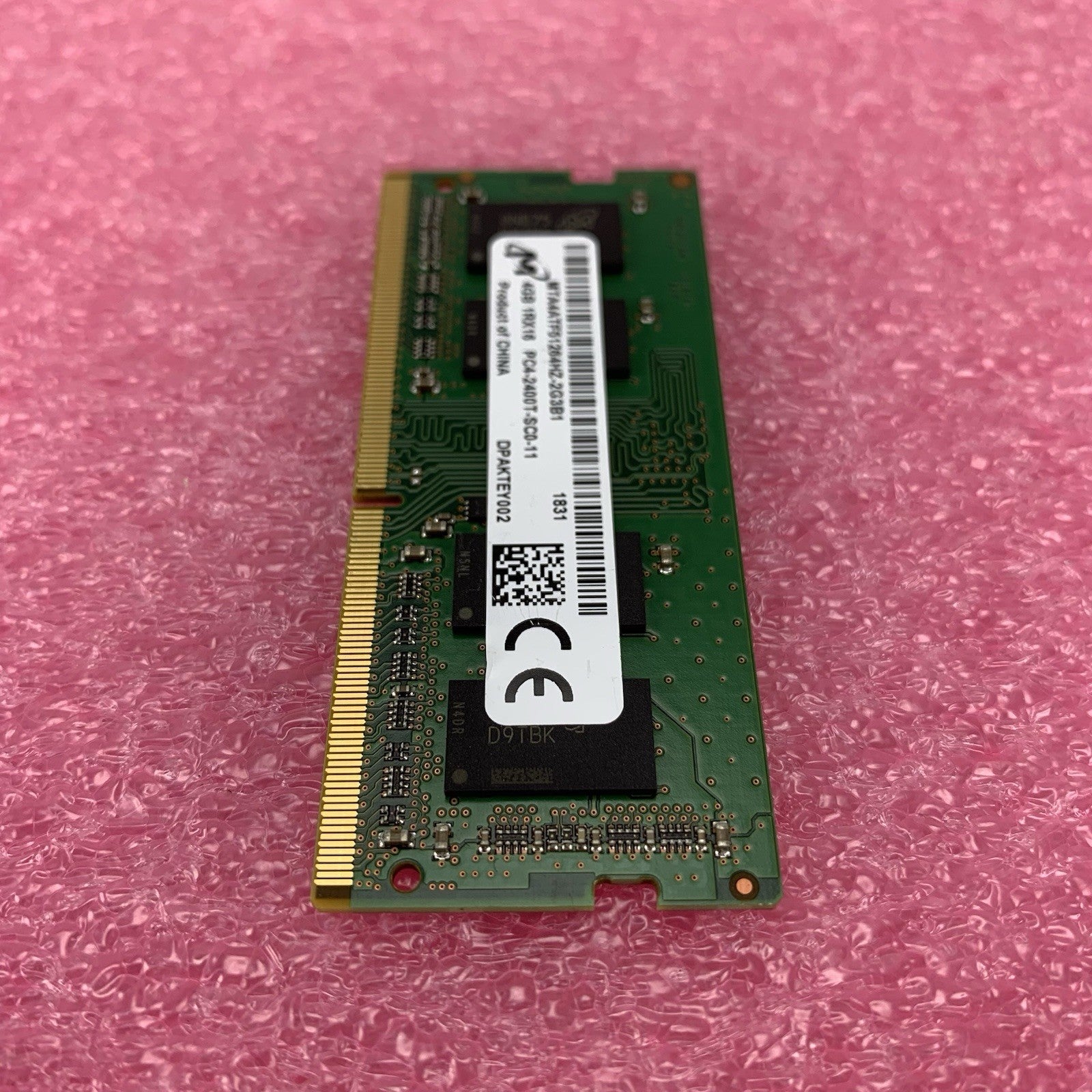 Micron MTA4ATF51264HZ-2G3B1 PC4-2400T-SC0-11 4GB 1Rx16 Desktop Memory RAM Lot 22