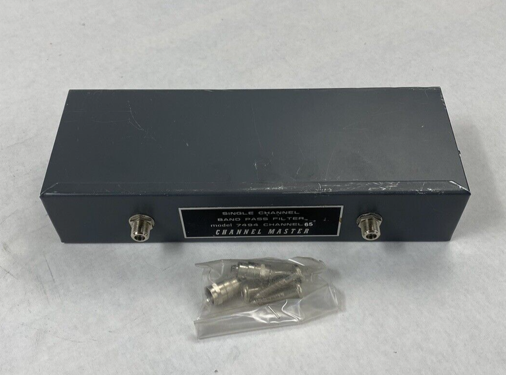 Channel Master MATV Systems Model 7494 Band Pass Filter UHF Band Channel 65