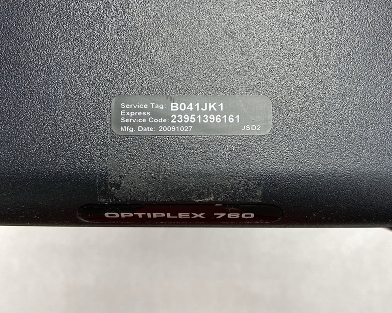 Dell Optiplex 760 MT Intel Core 2 Duo E7400 2.8GHz 2GB RAM No HDD No OS