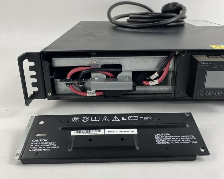 Vertiv GXT4-2000RT120 Liebert AC Power System 2000VA 120V Tested No Batteries