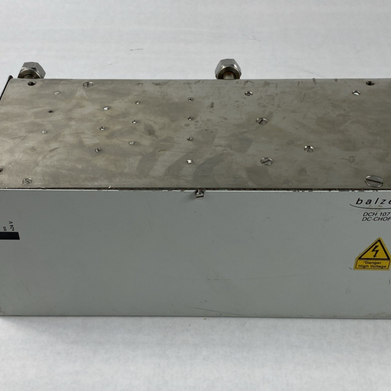 Balzers BGM47126 DCH 107 DC-Chopper - Parts or Repair