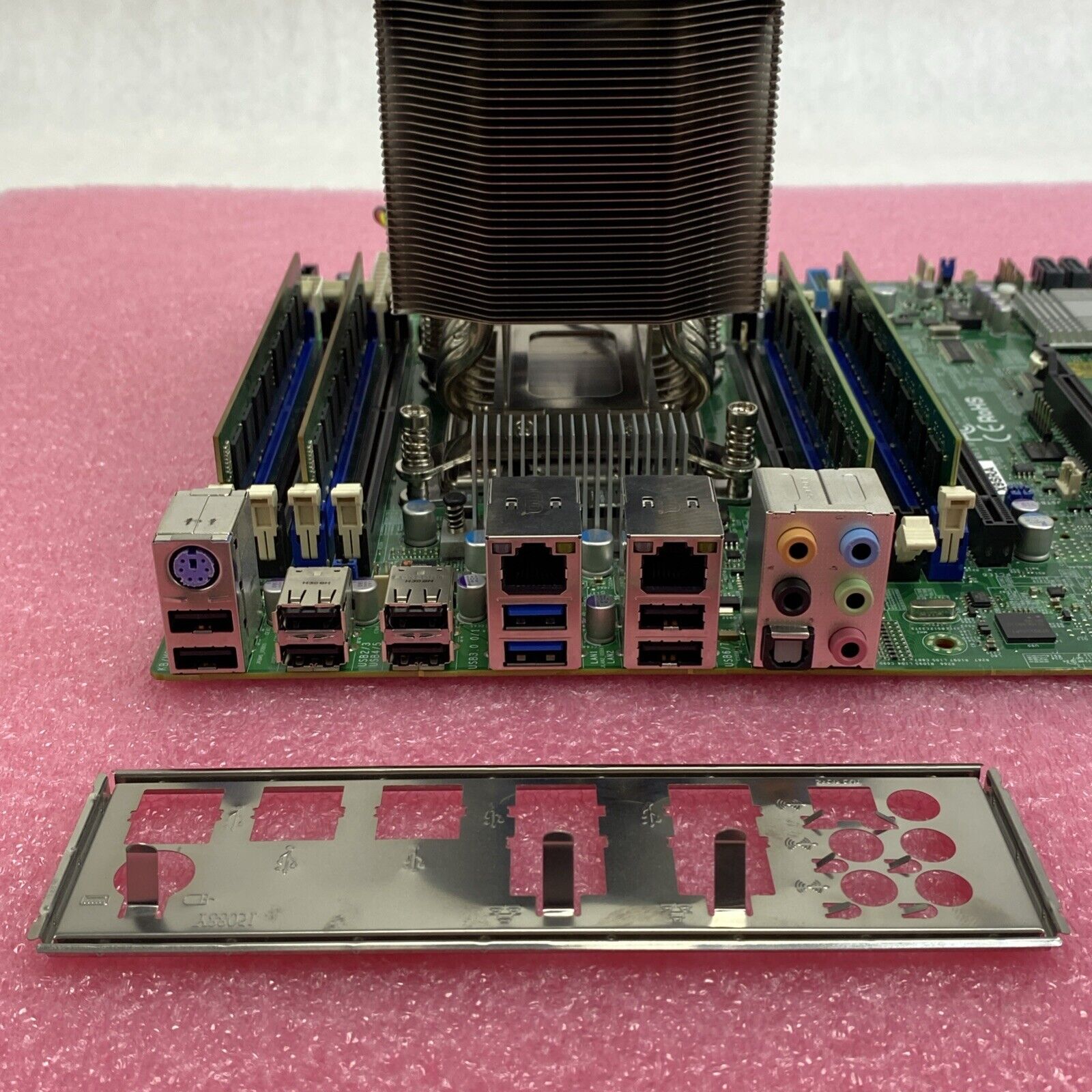 SuperMicro X95RA Motherboard Intel Core i7-3970X 3.50GHz 32GB RAM w/ Shield