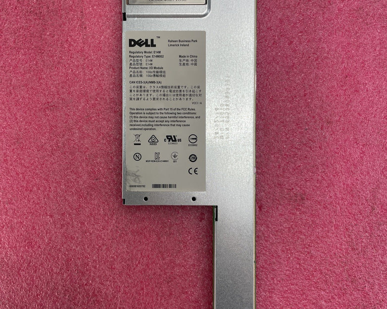 Dell PowerEdge FX2 E14M E14M002 03J2XW 10GB Pass Through Chassis I/O Module