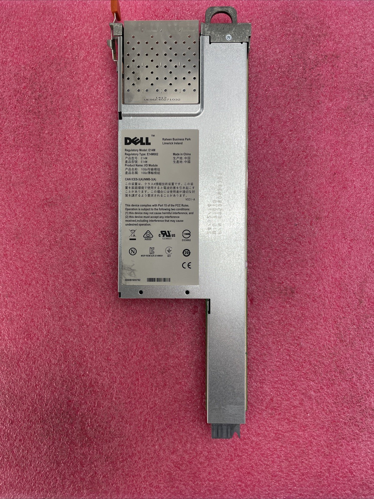 Dell PowerEdge FX2 E14M E14M002 03J2XW 10GB Pass Through Chassis I/O Module5