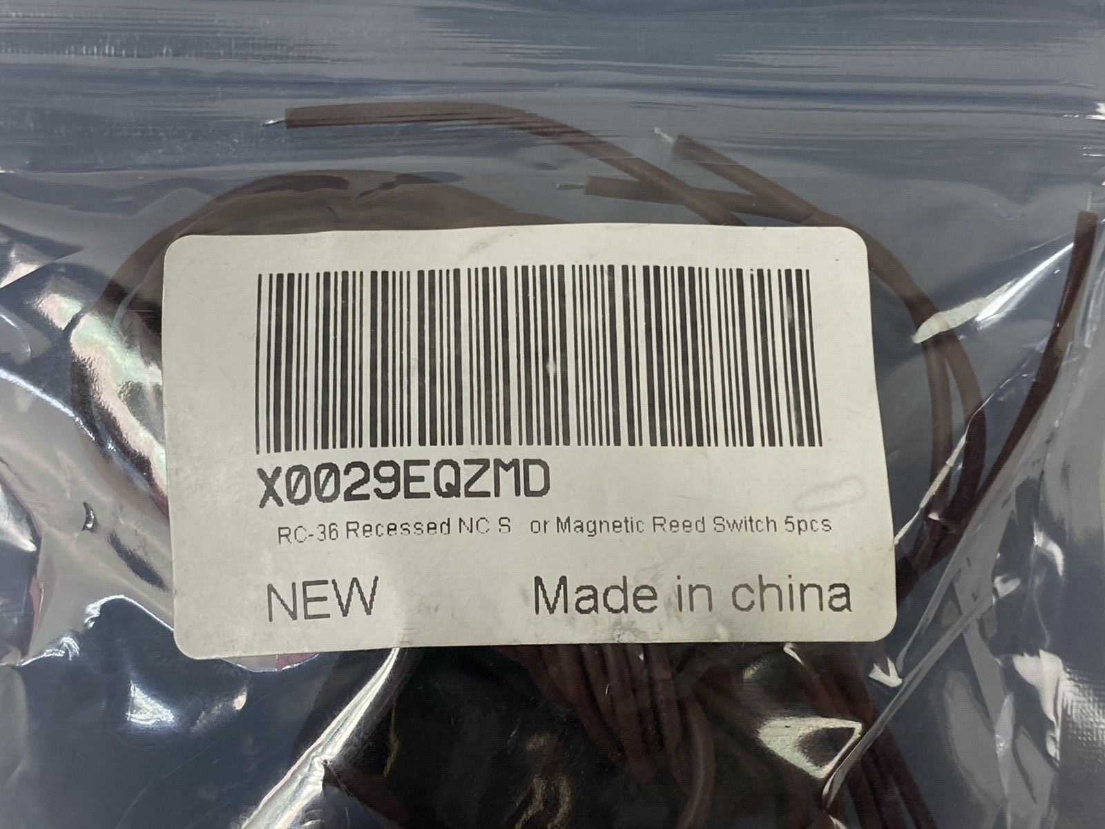 RC-36 X0029EQZMD Recessed NC S Magnetic Reed Switch 5pcs