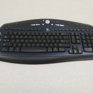 Logitech Y-RR54 LX-700 Cordless Wireless Keyboard CANADA 210 No Mouse/Dongle