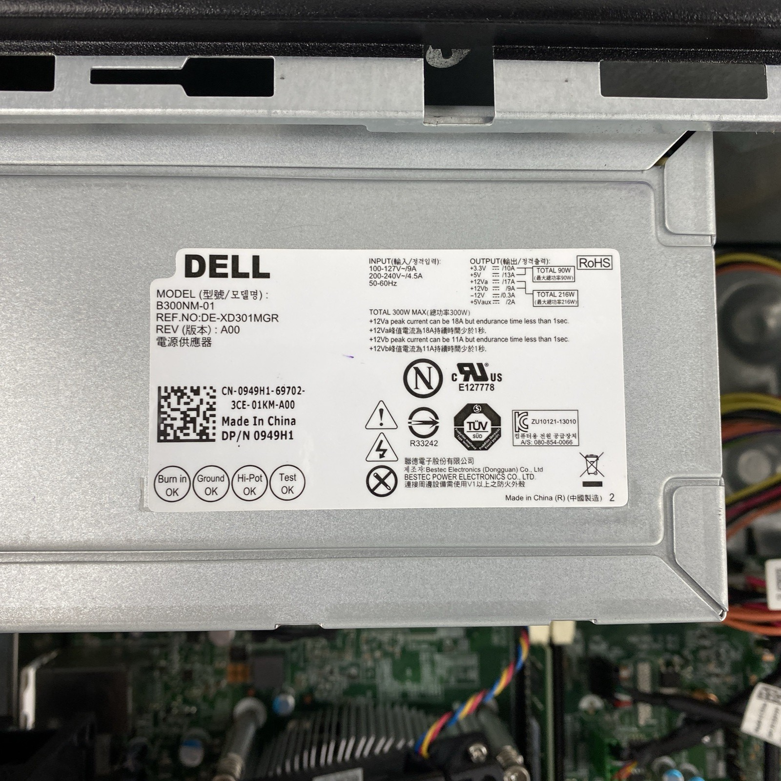 Dell Inspiron 3847 MT Intel Core i5-4440 3.10GHz 4GB RAM No HDD No OS