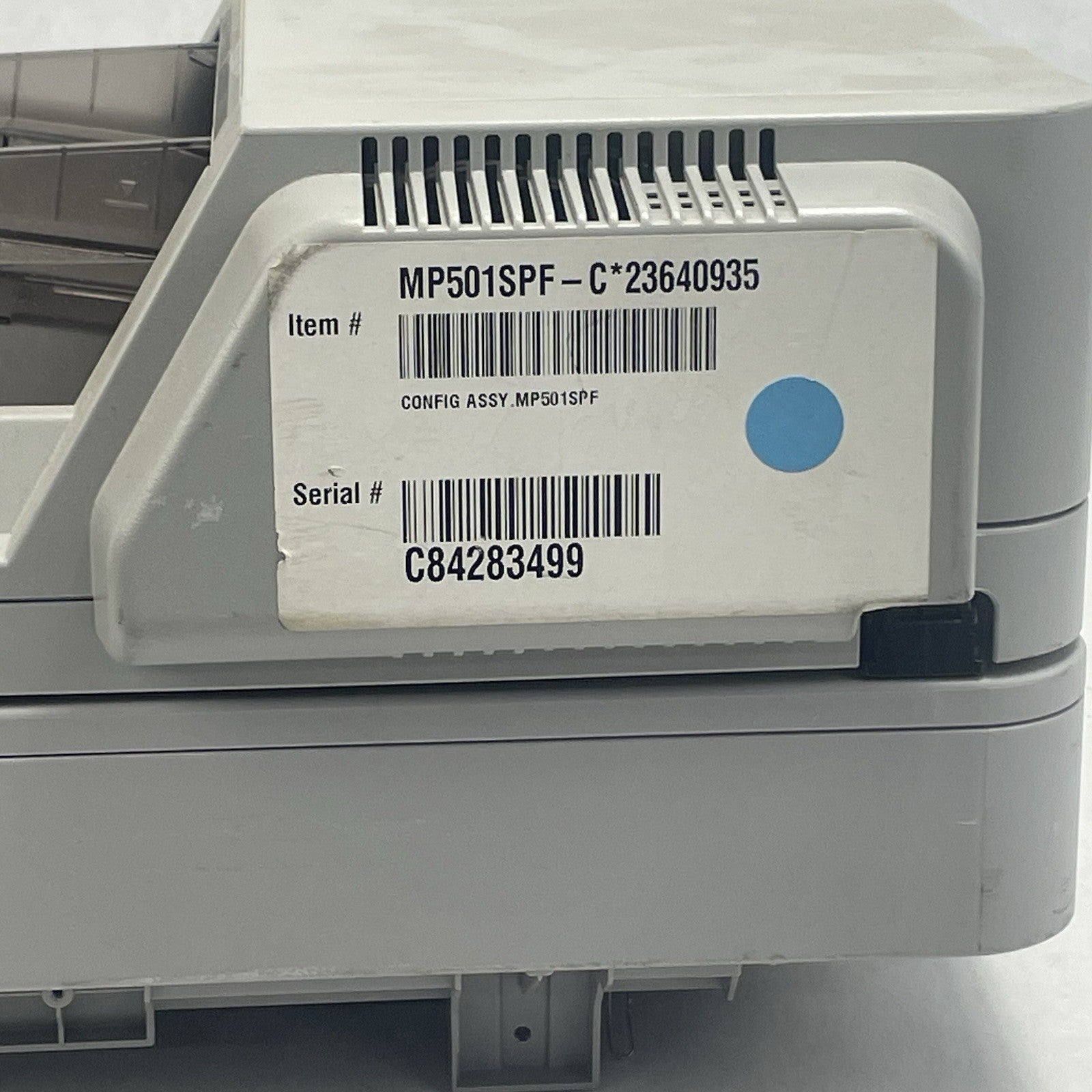 Ricoh MP501SPF Scanner Assembly Untested7