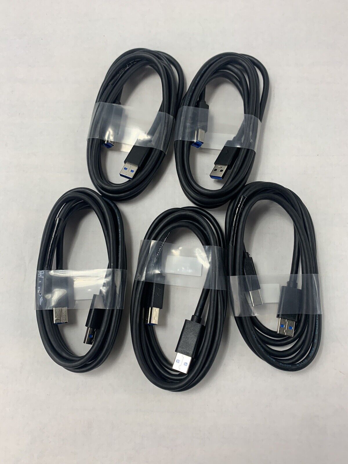 Lot 5 Dell PN81N 6F USB 3.0 Type AB A Male to B Male Cable AB MM Cord