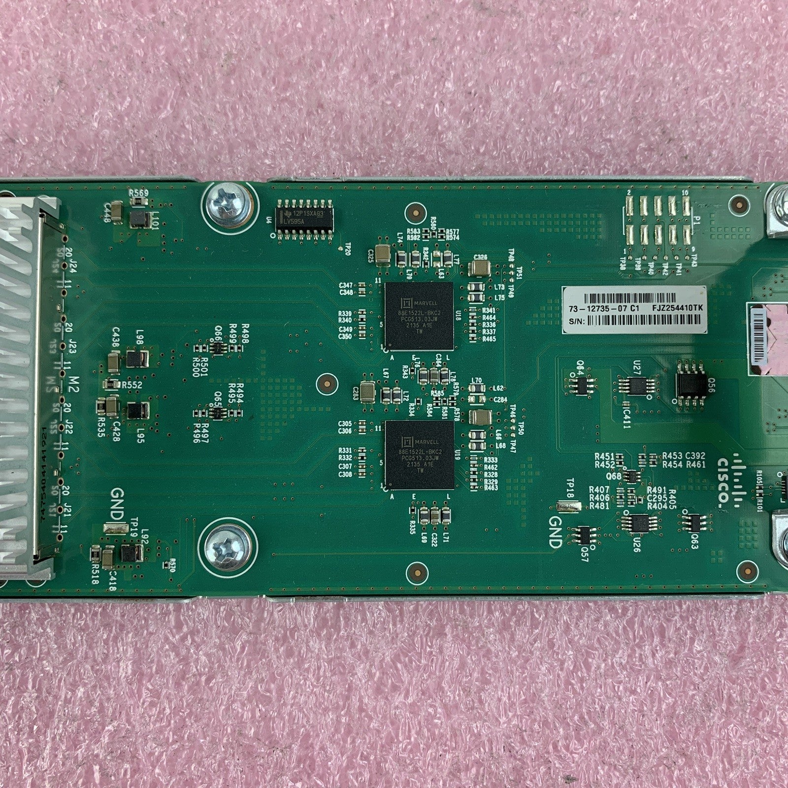 Cisco C9300-NM-4G V01 4-Port 1GE Network Module / 73-12735-07 - VGC