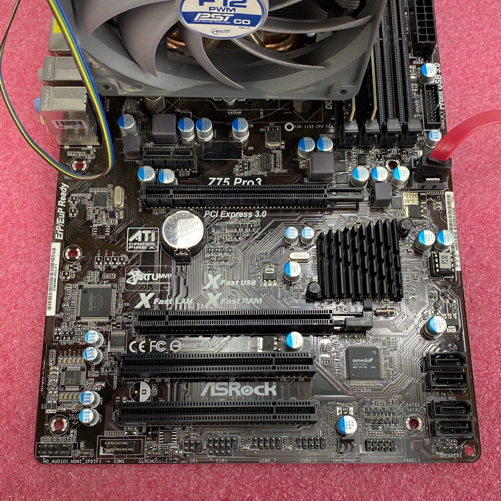 ASRock Z75 Pro3 Motherboard Intel Core i5-3570 3.80GHz 8GB RAM w/Shield