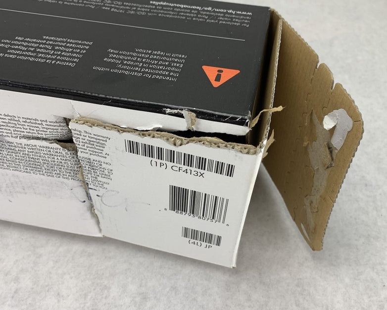 HP LaserJet CF413X 410x Magenta Print Cartridge Exp. 2018 - Open Box