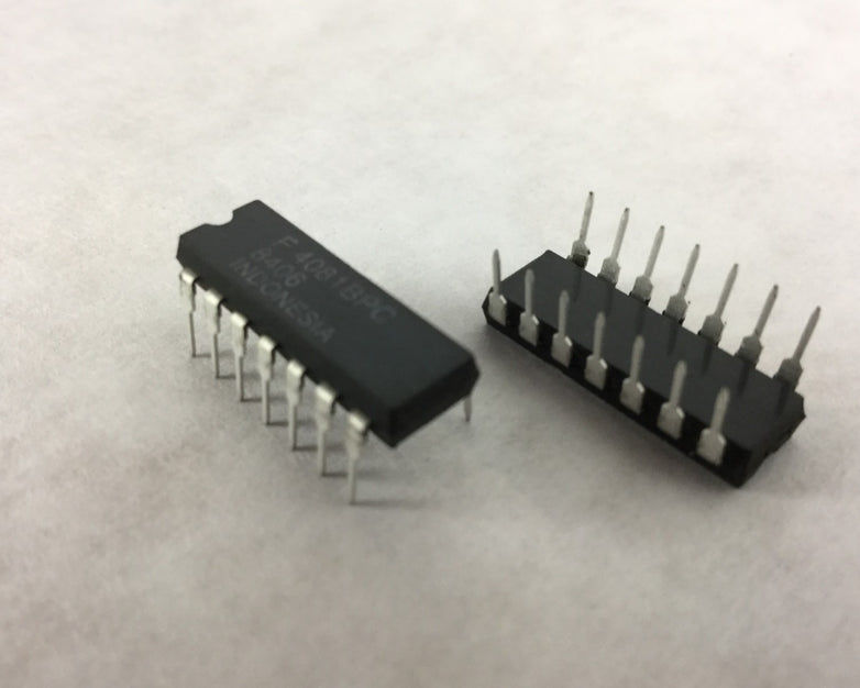Genuine FAIRCHILD 4081BPC 14-Pin Dip Integrated Circuit  Lot of 25