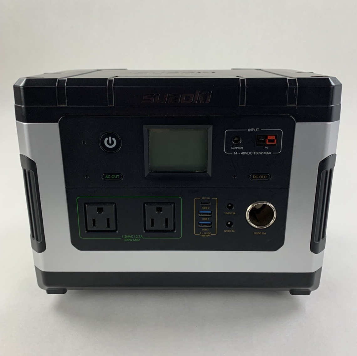 Suaki G500 Portable Power Station 500Wh 110V-60 50Hz 300W Powers and Charges